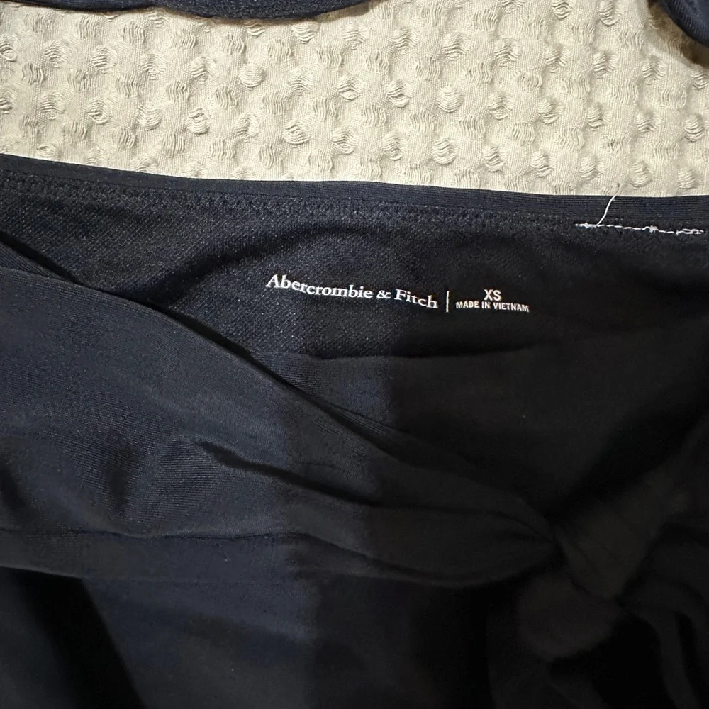 Abercrombie & Fitch Black Two-Piece Bikini Set